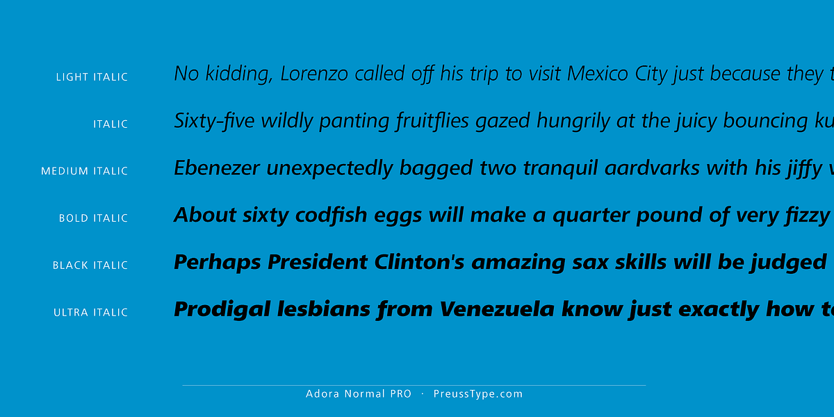 Adora PRO, a Sans Serif Font by preussTYPE (Photo 6 of 40)