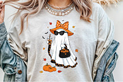 Cute Funny Ghost Pumpkin Halloween P, an Illustration by Sublimation Artist (Thumbnail 7 of 9)