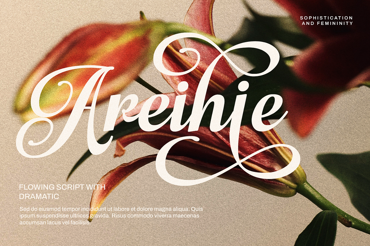 Maybella - Wedding Font, a Script Font by Umitype (Photo 2 of 11)