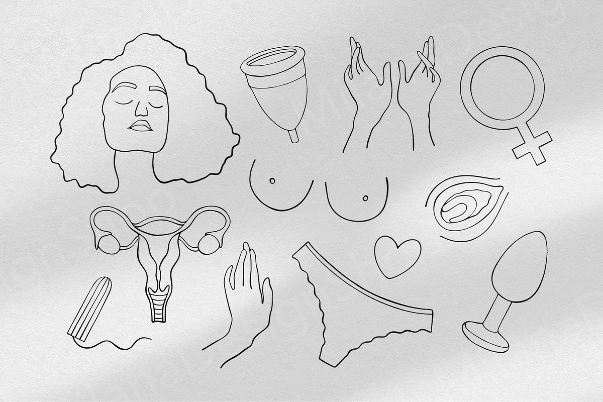 Women Body Illustration Line Art, a Person Illustration by MilanaDesignShop (Photo 2 of 6)