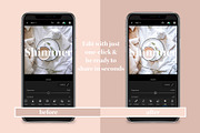 Bright & White Mobile Desktop Preset, an Action Add-On by in between details (Thumbnail 3 of 13)