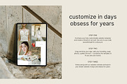 Minimal Showit Website Template, an App Template by Seventh Made (Thumbnail 4 of 4)