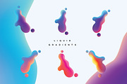 Liquid Gradients Collection, a Texture Graphic by Polar Vectors (Thumbnail 6 of 18)