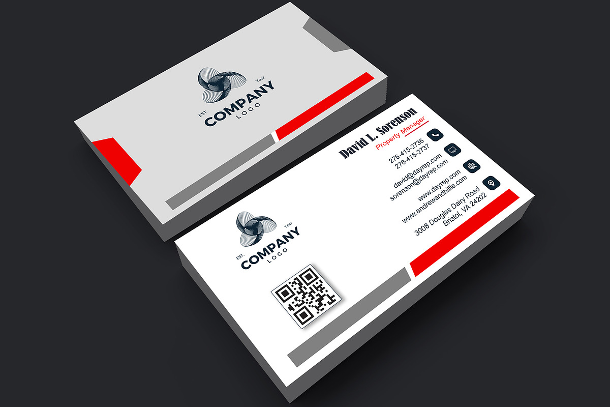 Modern Housing Business Card Estate preview 4