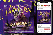 Halloween Event Party Flyer, a Flyer Template by regalDRAW (Thumbnail 3 of 5)