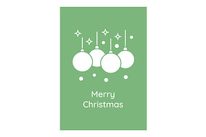 Wishing Merry Christmas card, a Flyer Template by IMG Visuals