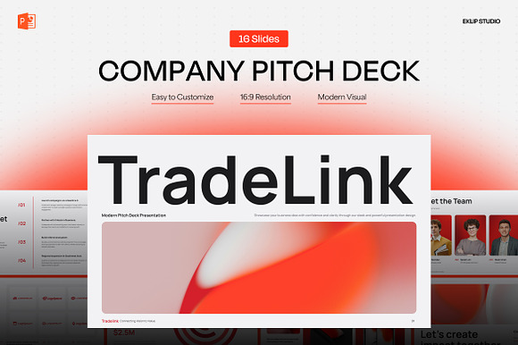 Company Pitch Deck PowerPoint preview 6
