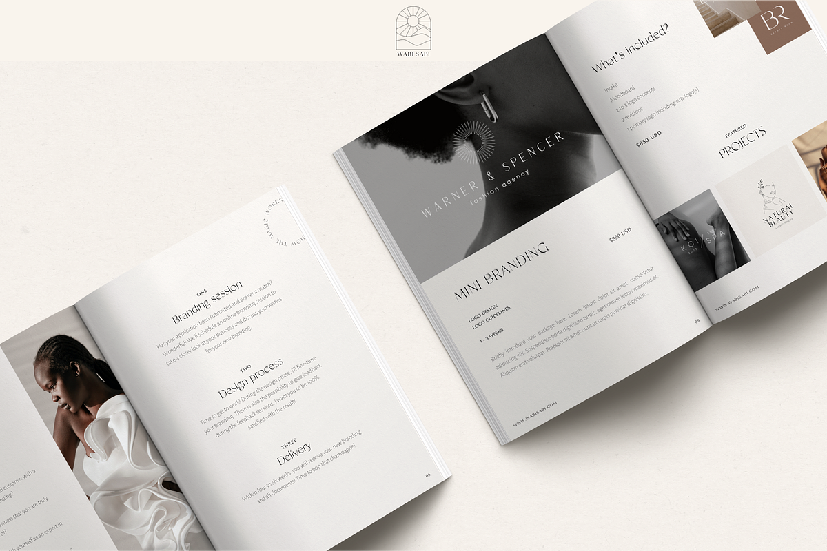 Minimal pricing guide for Canva, a Marketing Template by Wonderlik Webdesign (Photo 9 of 10)