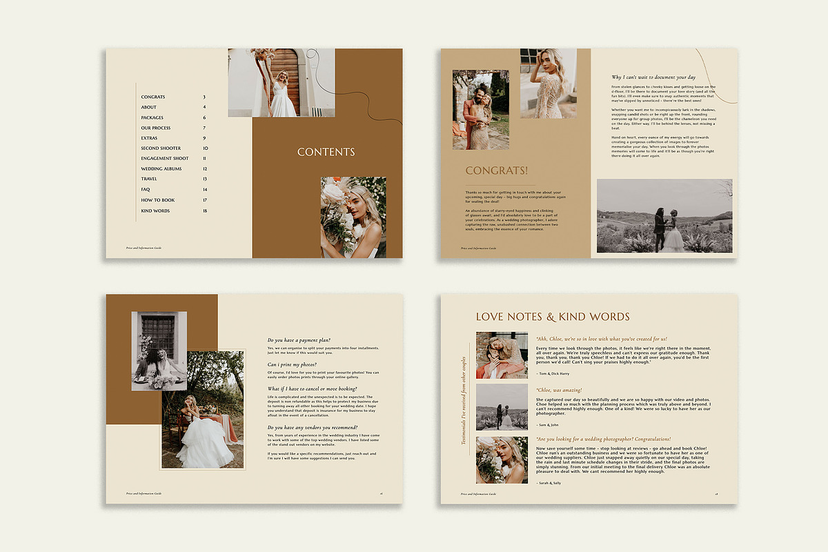 Trendy | Photo Price Guide Canva, a Templates & Theme by Studio Leelou (Photo 9 of 9)