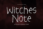 Witches Note - Display Font, a Script Font by Alpaprana (Thumbnail 1 of 10)
