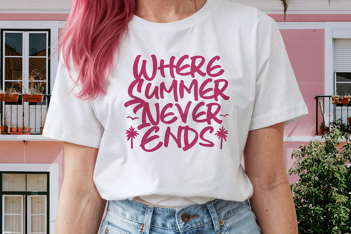 Rude Brush - Tropical Street Energy, a Script Font by Inviline.co (Photo 7 of 10)