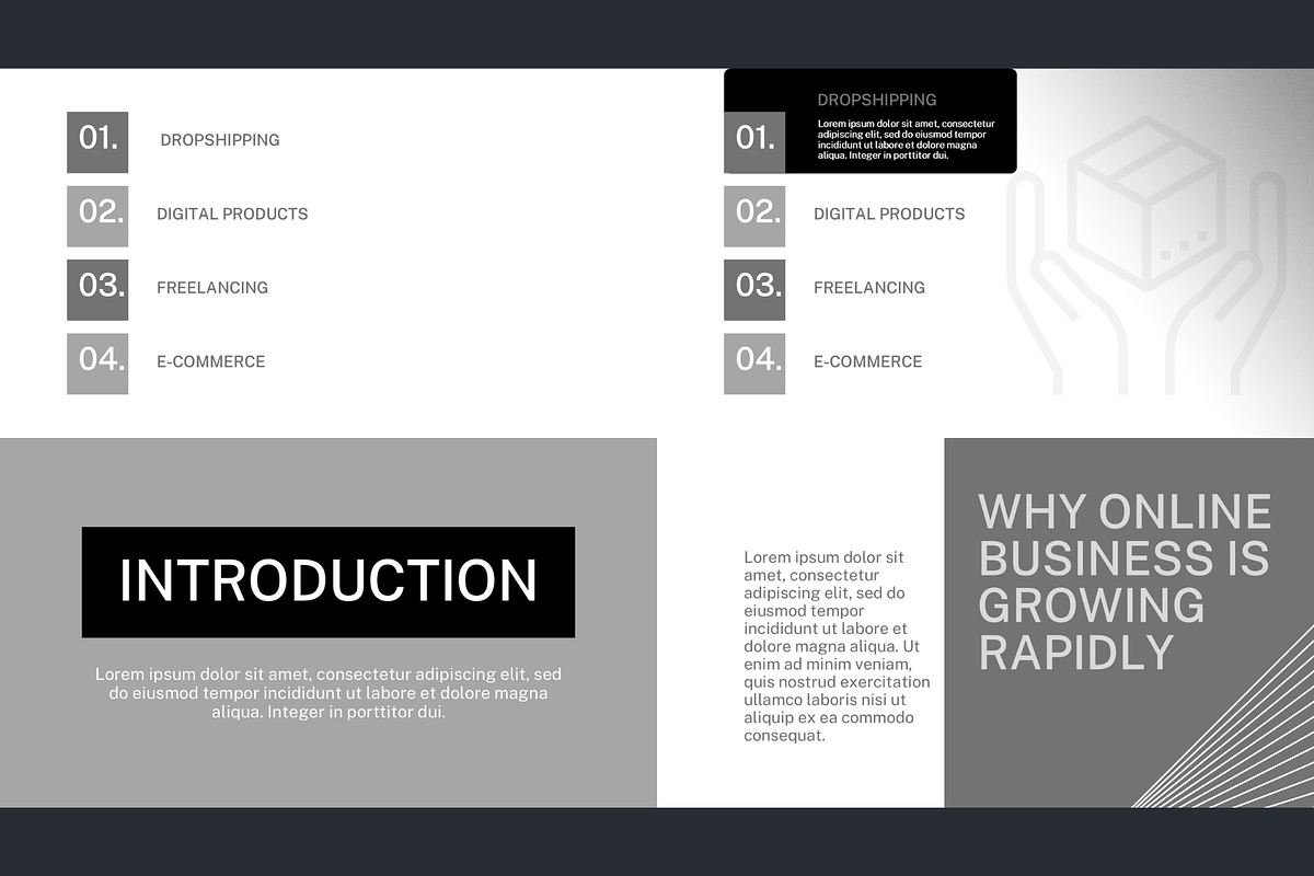 Online Business PowerPoint Template, a Presentation Template by Rumoh Grafika (Photo 5 of 7)