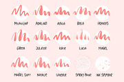 Classy Lettering Brushes Procreate, a Brush Add-On by Honey & Jazz Co. (Thumbnail 7 of 7)