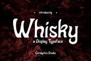 Whisky Display Typeface Font, a Serif Font by Catalystco Studio (Thumbnail 1 of 10)