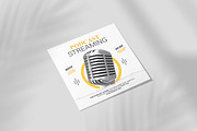 Talk show social media podcast flyer, a Social Media Template by MnGfx (Thumbnail 3 of 4)
