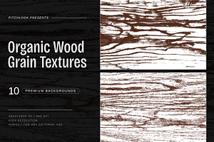 Organic Wood Grain Textures, a Texture Graphic by Pitchlook.Studio
