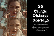 36 Grunge Distress Overlays, a Texture Graphic by 3Motional (Thumbnail 6 of 11)