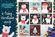 Christmas Bundle: 4 in 1, an Animal Illustration by Gulnara Sabirova (Thumbnail 16 of 18)