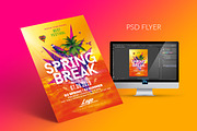 Spring Break Flyer Psd, a Flyer Template by Rome B Creation (Thumbnail 2 of 2)