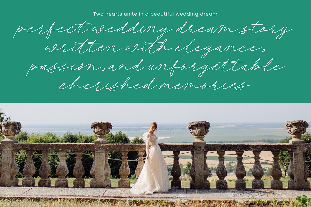 Serafiona Maleri Elegant Handwritten, a Script Font by Letterena Studios Script (Photo 6 of 15)