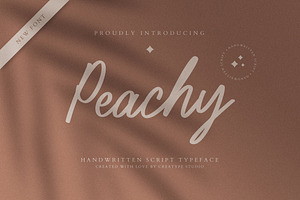 Peachy Handwritten Script