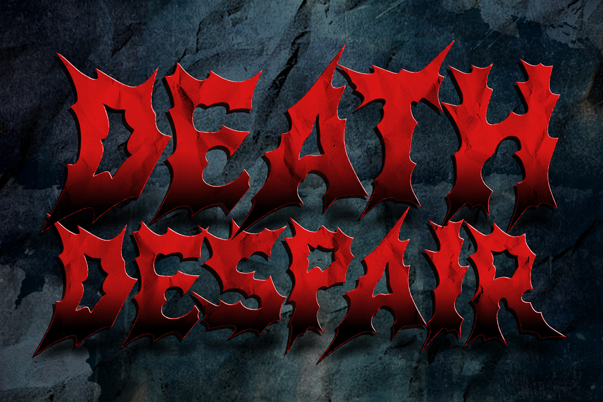 Illusion Seeker Metal Blackletter, a Blackletter Font by dansdesign (Photo 12 of 12)