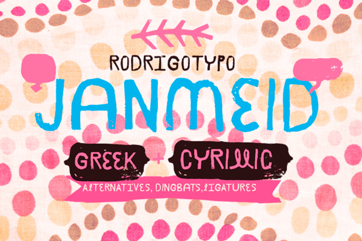 Janmeid -50% Greek+Cyrillic
