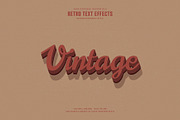 Editable Retro Vector Text Effect, a Plug-in Add-On by Photoshop Action (Thumbnail 7 of 11)