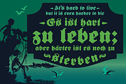 Bernard Fraktur, a Blackletter Font by Stefan Chirila (Thumbnail 14 of 18)