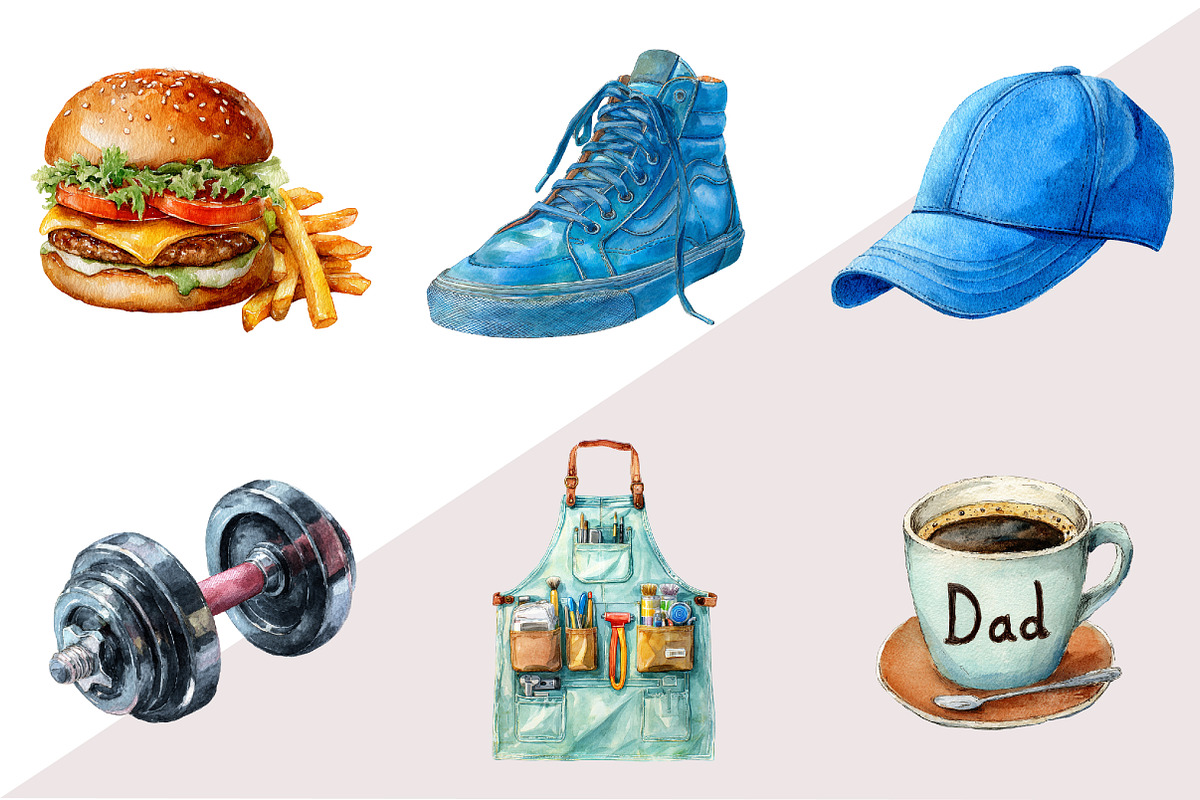 Father's Day Clipart, an Illustration by Design Market (Photo 2 of 3)
