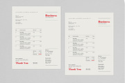 Invoice Template, a Stationery Template by Guuver (Thumbnail 2 of 5)
