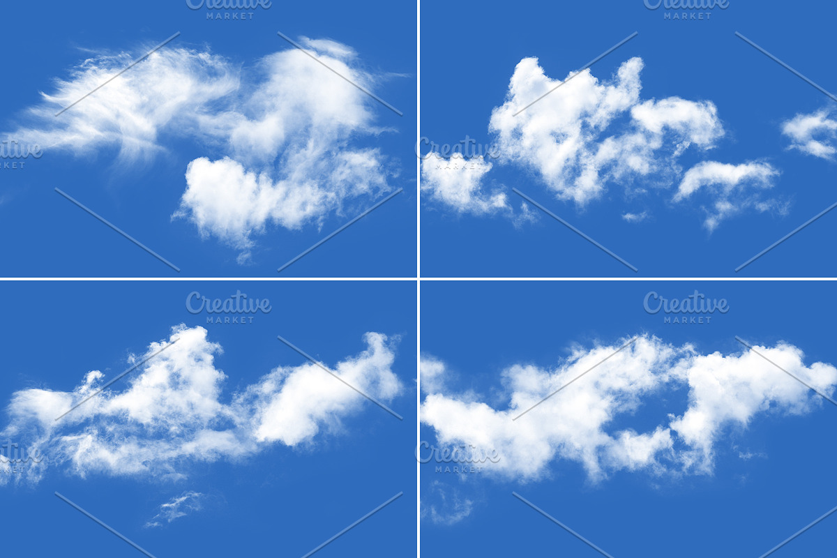 Clouds Brushes preview 6