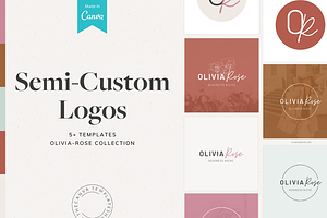 Olivia-Rose Logo Canva Template