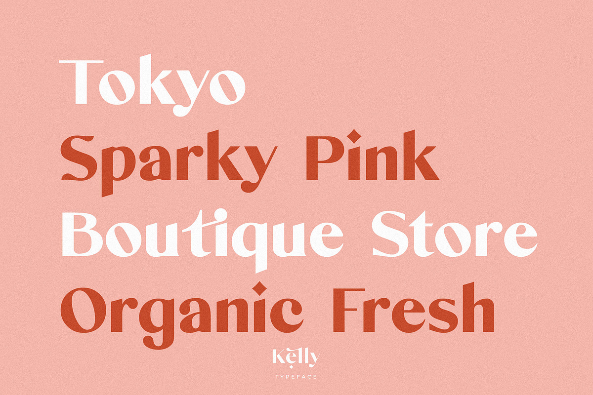 Kelly - Classy Sans Serif, a Sans Serif Font by Kaligra.co (Photo 31 of 38)