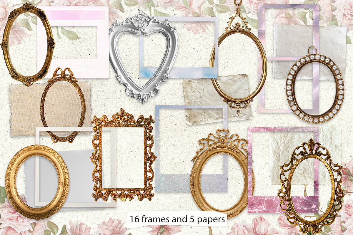 MUSE: Dreamy Collage Pack 190+, an Object Graphic by lerinartstudio (Photo 5 of 8)