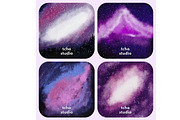 Galaxy Space Watercolor Abstract, a Background Graphic by tchastudio (Thumbnail 3 of 3)
