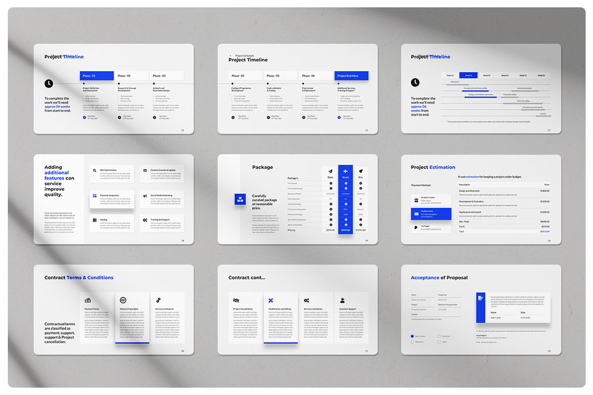 Proposal Presentation Template, a Presentation Template by StudioGraficso (Photo 5 of 11)