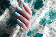 Fabric Mockup with Female Hand, a Merchandise Mockup by GraphicVil (Thumbnail 7 of 9)