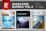 Magazine Bundle 4, a Magazine Template by Luuqas Design (Thumbnail 1 of 5)