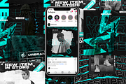 AQUUA Instagram Post Kit, a Templates & Theme by PeetalyStudioDesigns (Thumbnail 2 of 11)