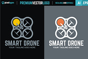 Smart Drone Logo, a Branding & Logo Template by pixelogan (Thumbnail 4 of 4)