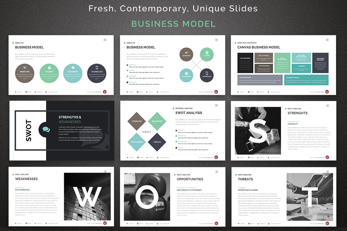 Business | Google Slides Template, a Presentation Template by Zacomic Studios (Photo 3 of 9)