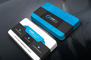Corporate Business Card, a Business Card Template by xnorpix (Thumbnail 1 of 4)