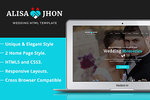 Wedding- Responsive Theme