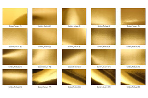 20 Gold Texture