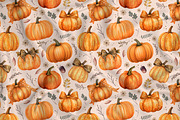 Autumn Pumpkins - Seamless Pattern, a Pattern Graphic by Kreeya Art Shop (Thumbnail 5 of 13)