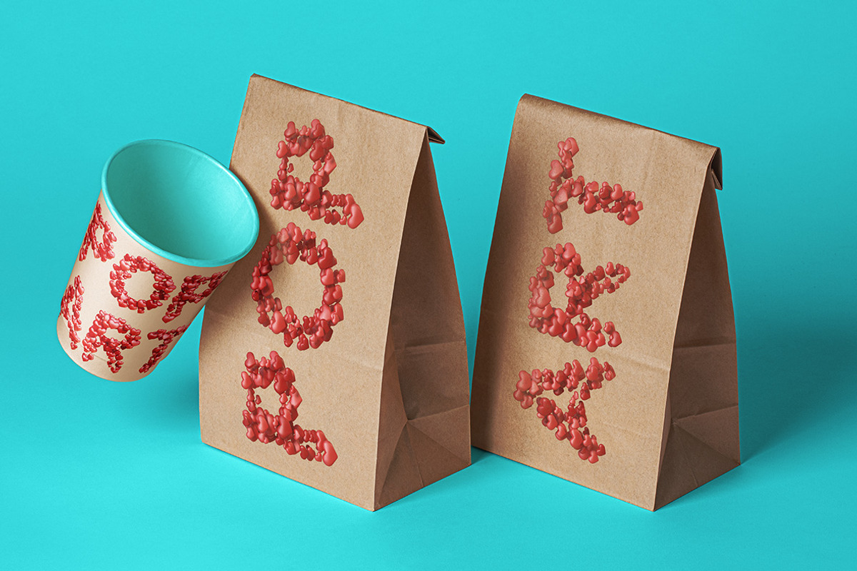 Hearts Font, a Font by Handmadefont (Photo 8 of 9)