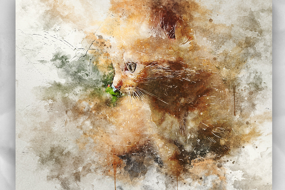SplatterWatercolor2 Photoshop Action, an Action Add-On by GorynArt (Photo 26 of 27)