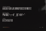 FIBER OPTICS Condensed Display Font, a Sans Serif Font by ALunadoki Design (Thumbnail 2 of 3)