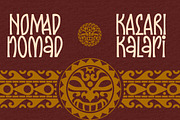Nomad Kalari, a Handwritten Font by Get Studio (Thumbnail 12 of 13)